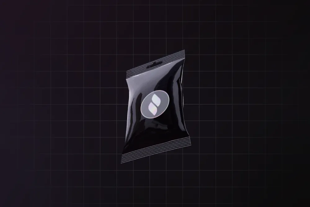 Tresjs + Vue - Holographic Sticker